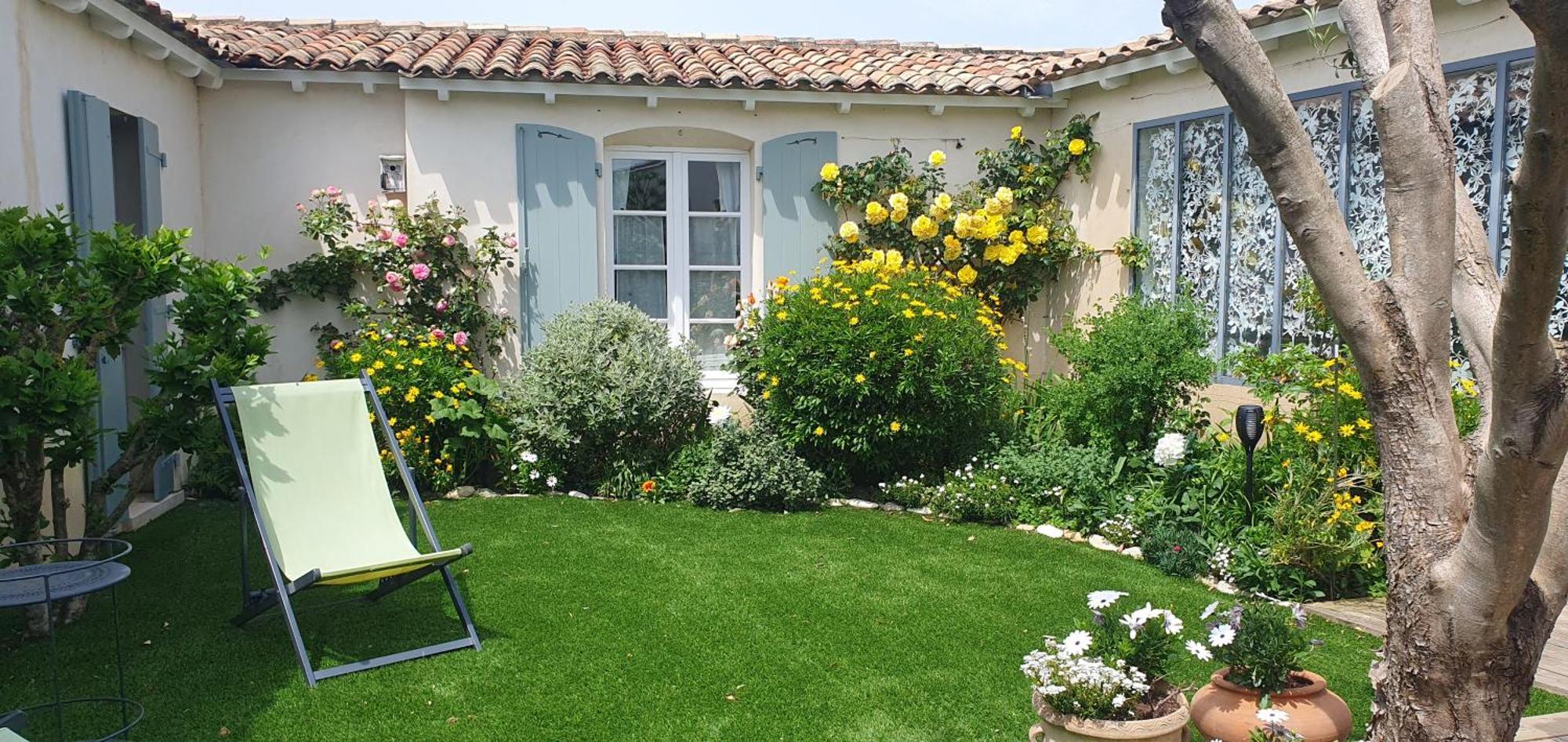 Bed and Breakfast La Passerose 3 Pieces Avec Jardin Au Calme,A 300M De La Plage, La Couarde-sur-Mer Exteriér fotografie